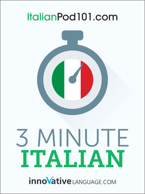 cover image of 3-Minute Italian